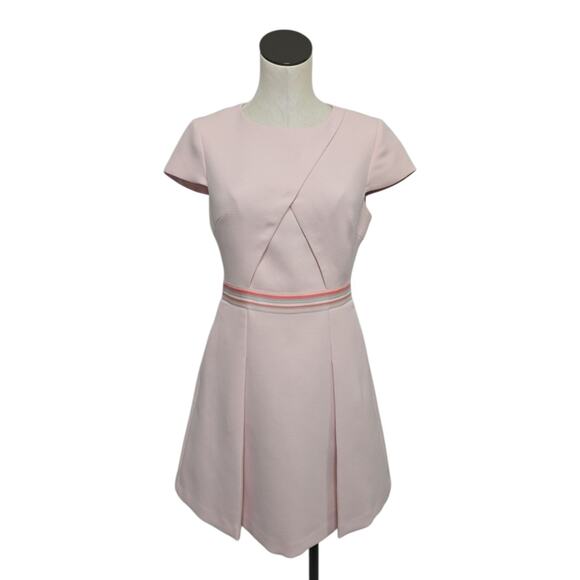 Ted Baker Dresses & Skirts - Ted Baker 'Heltty' Skater Dress in Soft Pastel Pink Size 2 US Size‎ Small Office